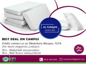 Alfurqan Ventures_ Mattress and Pillows