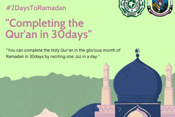 How to complete the Holy Qur'an in the glorious month of Ramadan in 30days