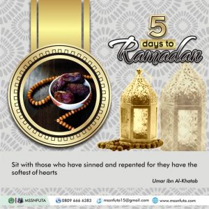 5 Days to Ramadan 2020
