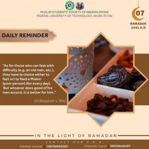 Ramadan Day 07