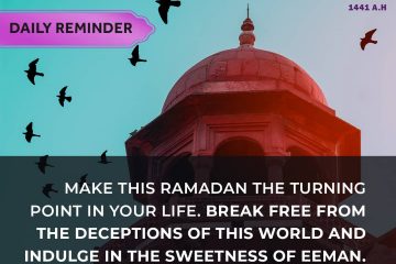 Ramadan Day 28: Make This Ramadan The Turning Point In Your Life 14 IMG 20200521 WA0020