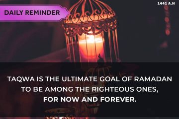 Ramadan Day 30: Taqwa Is The Ultimate Goal Of Ramadan 3 IMG 20200523 WA0023