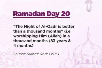Ramadan Quotes Day 20