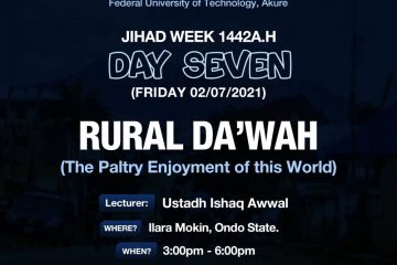 JIHAD WEEK DAY 07: RURAL DA'WAH 13 day7