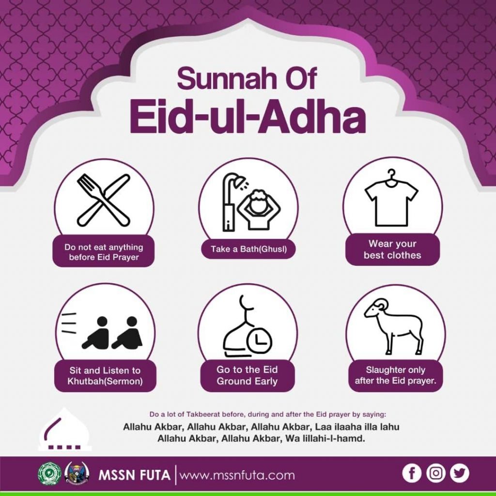 sunnah of eid ul adha