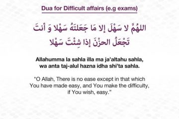 Dua for Exam Anxiety in Islam 7 dua for exams anxiety in Islam