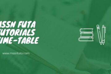 MSSN FUTA All tutorials timetable