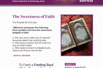 RAMADAN COUNTDOWN 09/10 :THE SWEETNESS OF FAITH 10 IMG 20220323 WA0000
