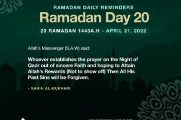 Ramadan Day 20