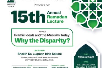 15TH ANNUAL RAMADAN LECTURE 14 Ramadan Lecture