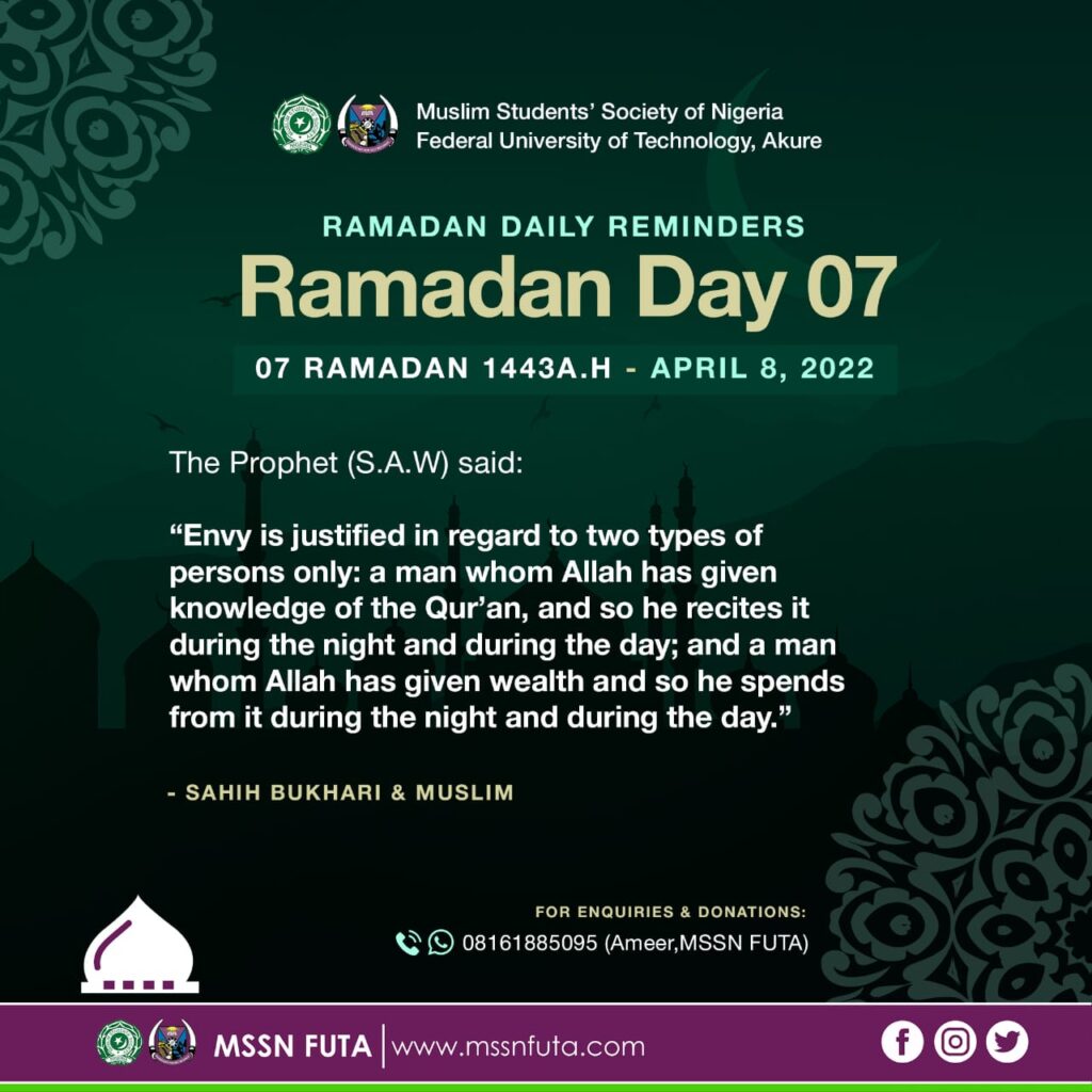 Ramadan day 07