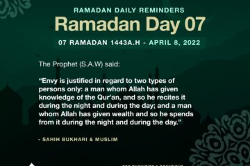 DAILY REMINDER: RAMADAN DAY 07 3 Ramadan day 07
