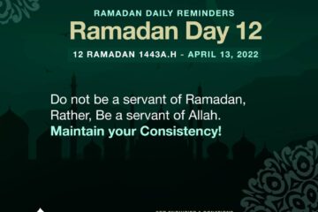 Ramadan day 12