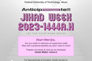 ANTICIPATE! ANTICIPATE!! ANTICIPATE!!! 1 Jihad week
