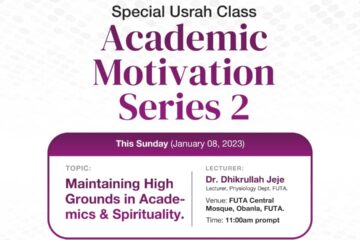ACADEMIC MOTIVATION SERIES 2 19 Maintaining High Grounds in Academics and Spirtuality