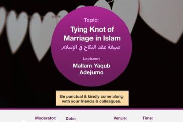 Tying knot of Marriage in Islam