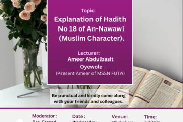 DAWAH NIGHT - Explanation of Hadith Number 18 of An-Nawawi (Muslim character) 9 Dawah night