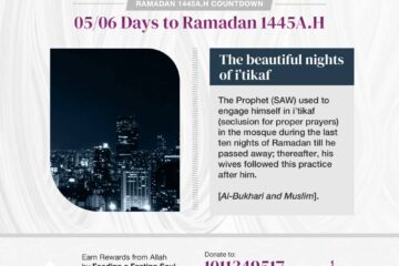 PRE-RAMADAN COUNTDOWN- 05/06 DAYS LEFT 4 day 5