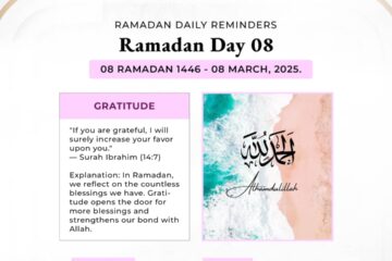Ramadan Daily Reminder Day08